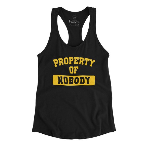 Property Of Nobody Teecart Tank Top - Picture 1 of 3